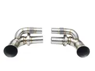 Silenziatore laterale scarico sportivo tubo dritto con valvole Porsche 997 GT3 e GT3 RS - 99711104782, 99711104784, 99711104781, 99711104882, 99711104881, 99711104884